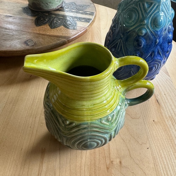 Two New Anthropologie Ceramic Pitcher - Picture 3 of 6